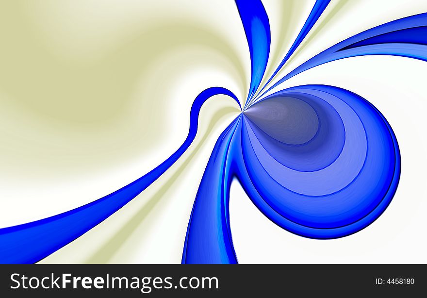 Colorful 3D rendered abstract background. Colorful 3D rendered abstract background