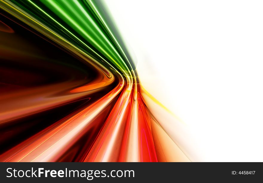 Colorful 3D rendered abstract background. Colorful 3D rendered abstract background