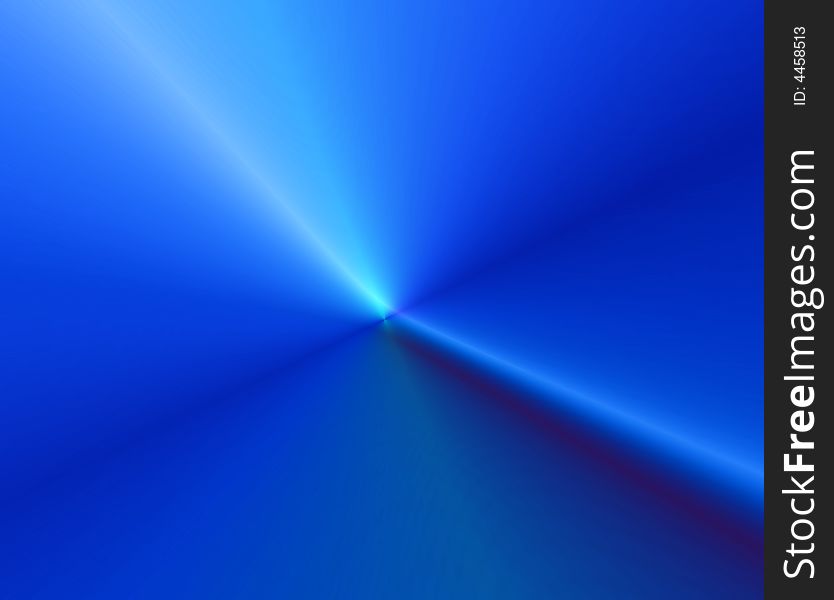 Blue 3D rendered abstract background. Blue 3D rendered abstract background