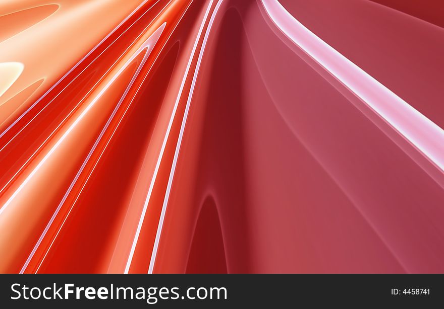 Colorful 3D rendered abstract background. Colorful 3D rendered abstract background