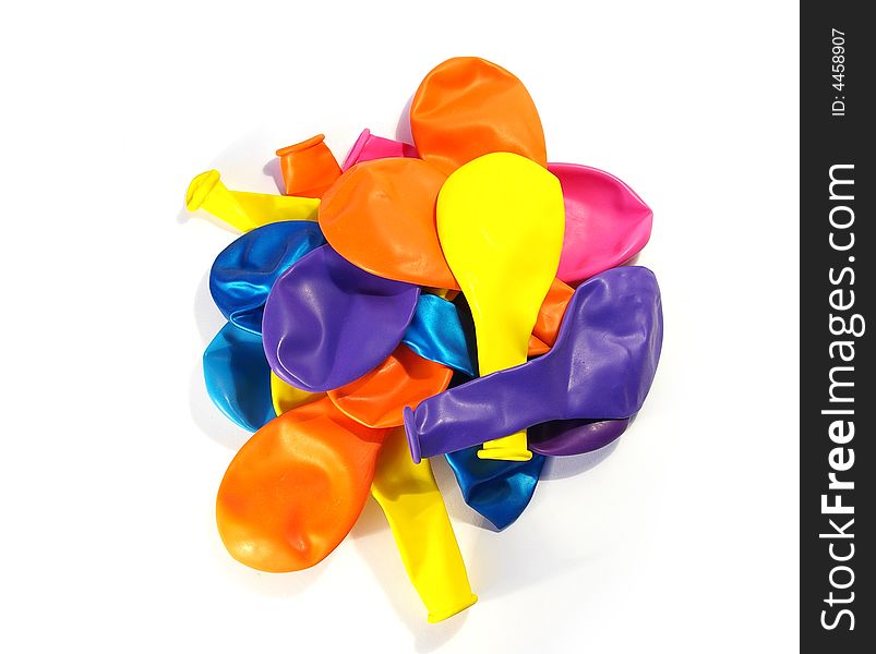 Multi-coloured  Balloons