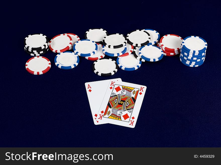 Poker Cards Big Slick