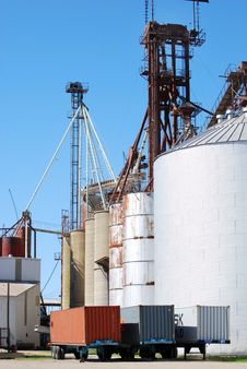 Grain Works Stock Photography Grain Works Stock Photography