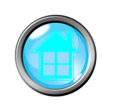 Home Button Royalty Free Stock Image Home Button Royalty Free Stock Image