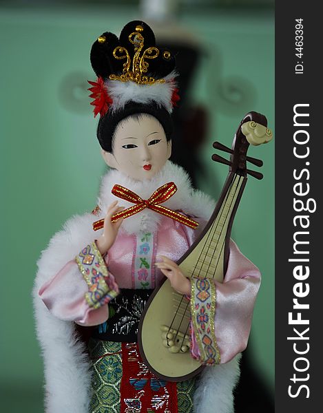 Puppet,china ancient costume girl
