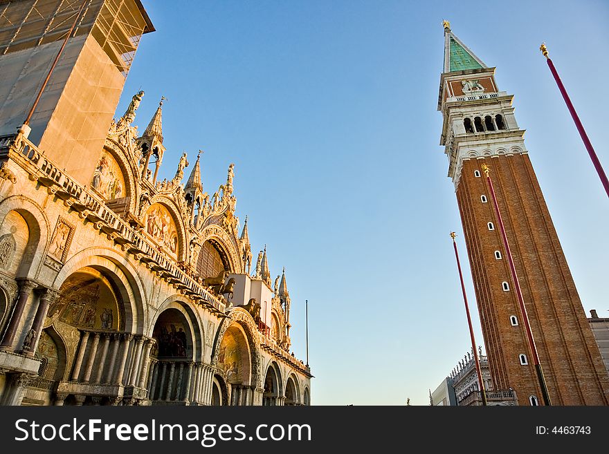 San marco Square, Venice, Italy.