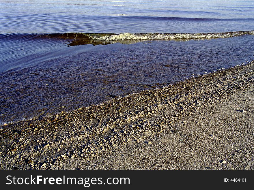 There  is   Volga river in summer day. There  is   Volga river in summer day