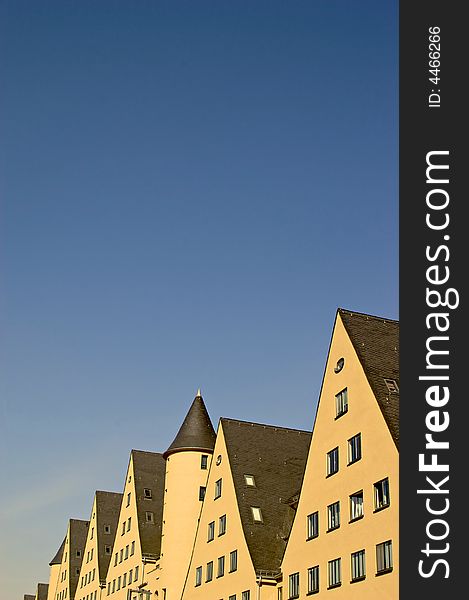 New houses in Colonge,Germany. New houses in Colonge,Germany.