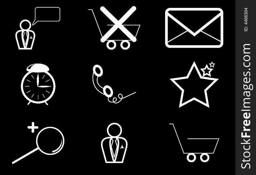 Set Of Abstract  Icons