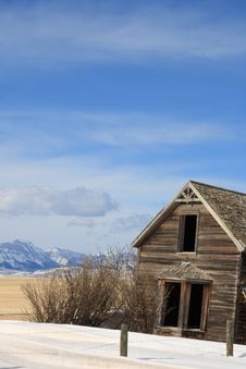 Spooky Abandoned Farmhouse Royalty Free Stock Photo Spooky Abandoned Farmhouse Royalty Free Stock Photo