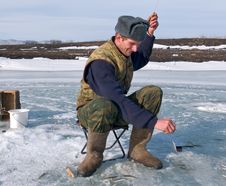 Winter Fishing 13 Royalty Free Stock Photos Winter Fishing 13 Royalty Free Stock Photos