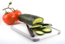 Cucumber And Tomato Stock Photos Cucumber And Tomato Stock Photos