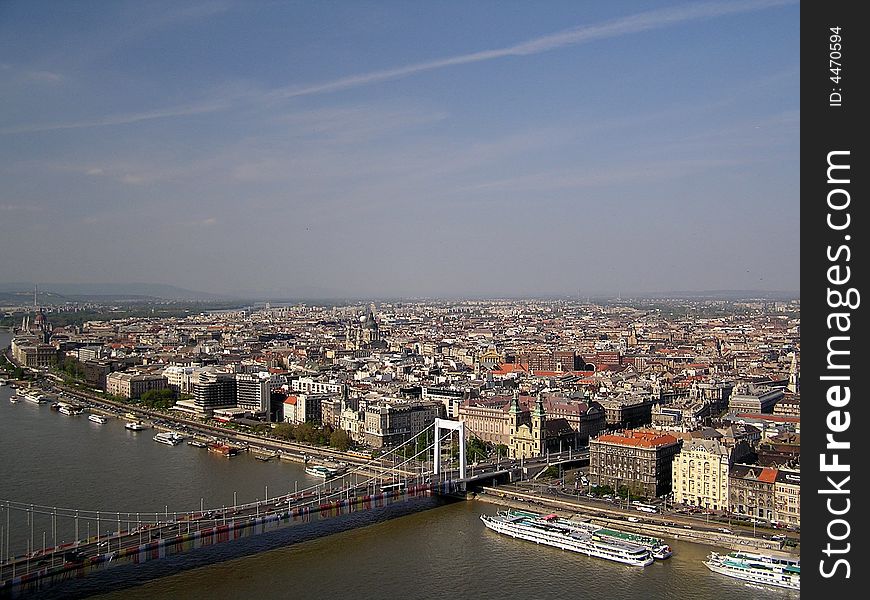 Budapest by day, general view