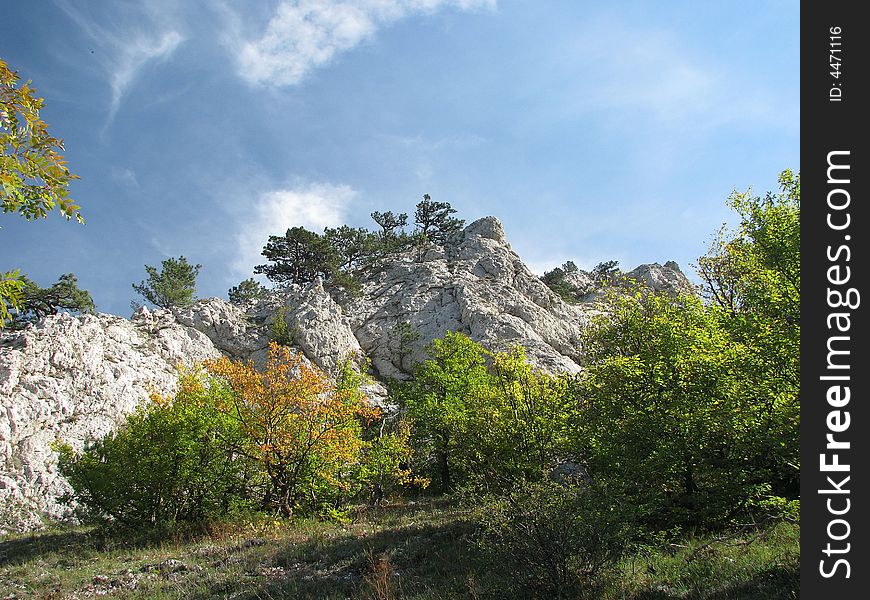 The Foothills of Chigenitra.Crimea.Ukraine