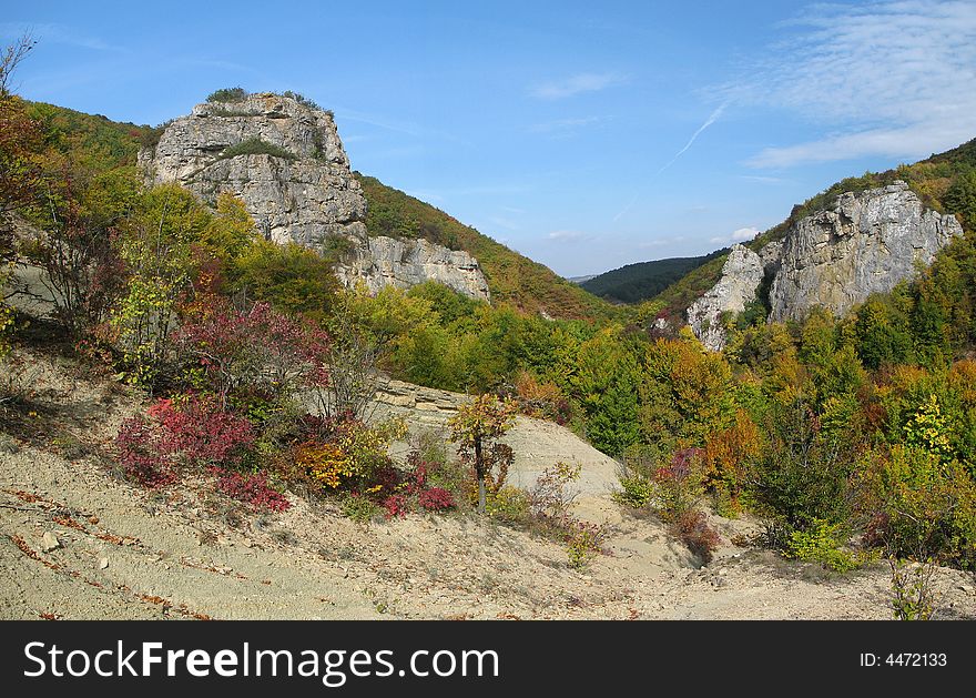 The Gorge Demir-Kapu.Nature of Crimea.Ukraine. The Gorge Demir-Kapu.Nature of Crimea.Ukraine