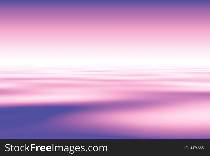 Abstract pink water wave background