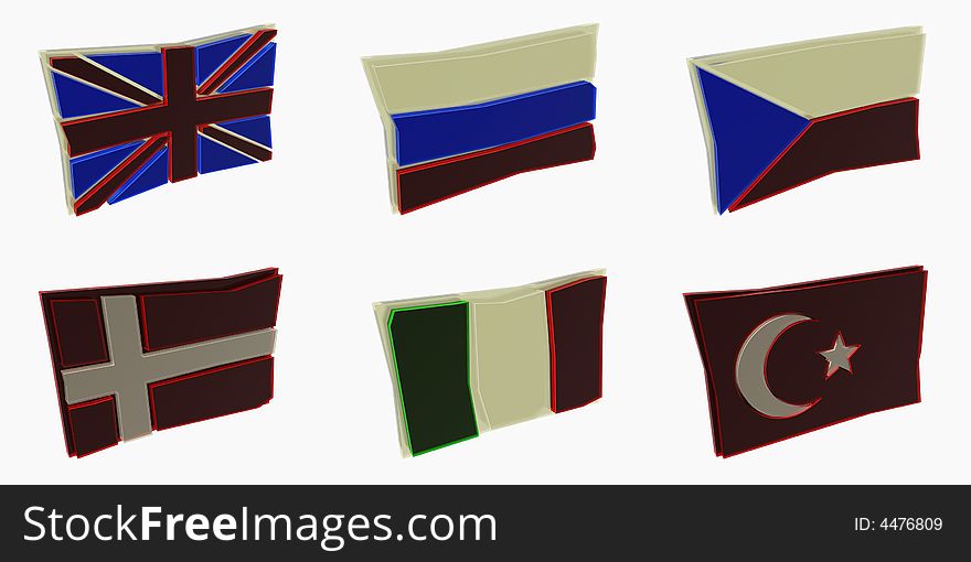 Flags Britain