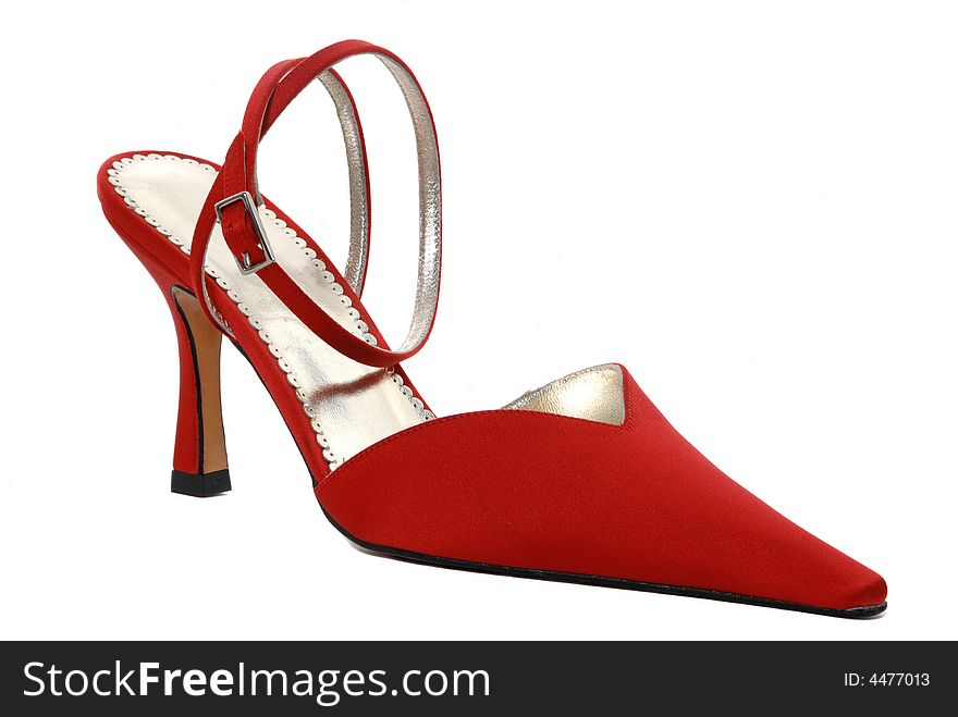 Beautiful Red Woman Shoes