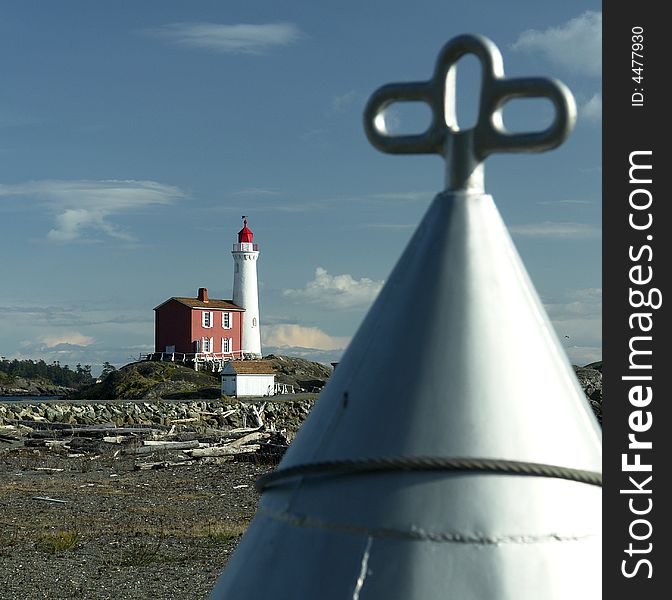 Fisgard lighthouse on the west coast of British Columbia, Canada. Fisgard lighthouse on the west coast of British Columbia, Canada