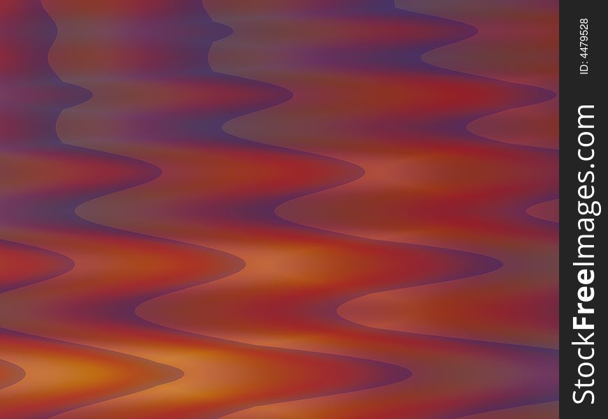 A fractal resembling the reflection of a brilliant sunset. A fractal resembling the reflection of a brilliant sunset.