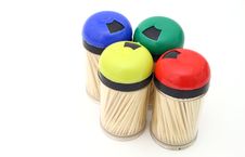 Toothpick Bottles Stock Image Toothpick Bottles Stock Image