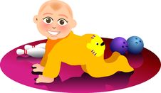 Crawl Royalty Free Stock Photo