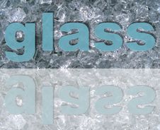 Reflection Of Glass Royalty Free Stock Image Reflection Of Glass Royalty Free Stock Image