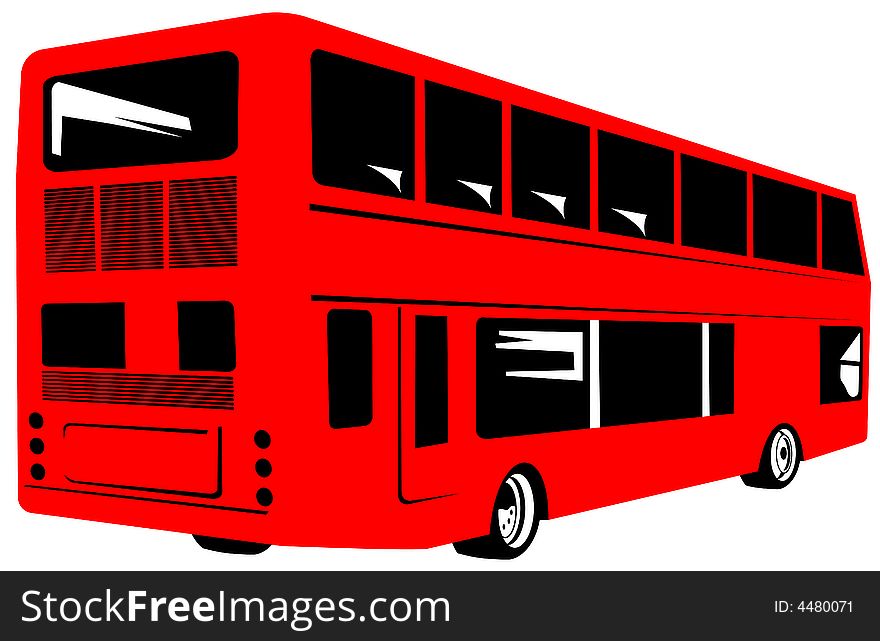Double decker bus