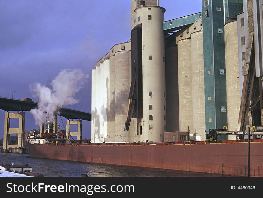 Industry At Port