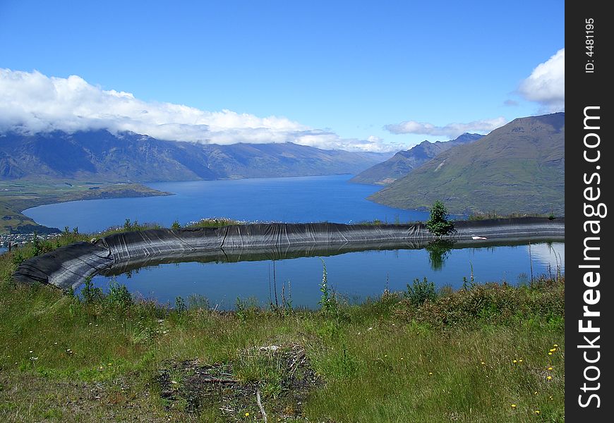 Beautiful scenery, taken in Queenstown, in the South Island of New Zealand. Beautiful scenery, taken in Queenstown, in the South Island of New Zealand