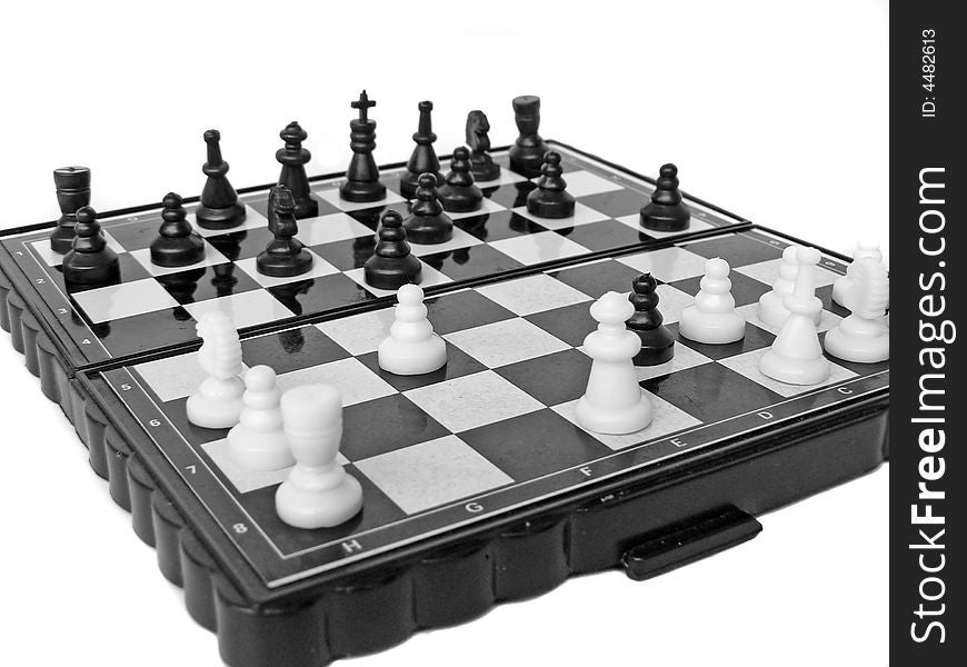 Chess isolated on white background. Chess isolated on white background.