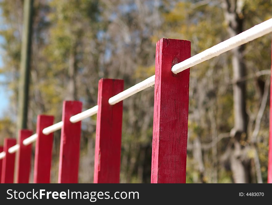 Row Of Chin Up Bars 03