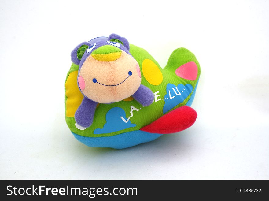 A baby on board colorful car teddy