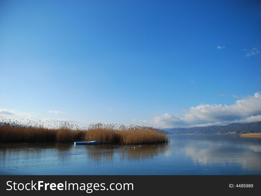 Silence lakeside