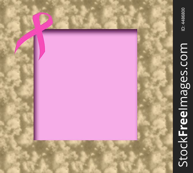 Pink Ribbon Scrapbook