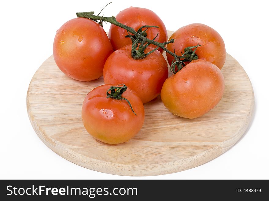 Tomatoes are very refreshing and rich of vitamins
