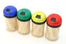 Toothpick Bottles Royalty Free Stock Image Toothpick Bottles Royalty Free Stock Image