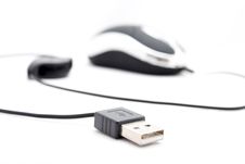 USB Mouse Royalty Free Stock Photography