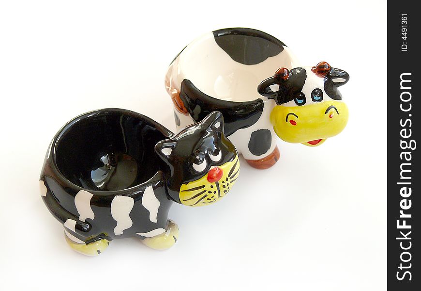 Cat And Cow - Decorative Figures