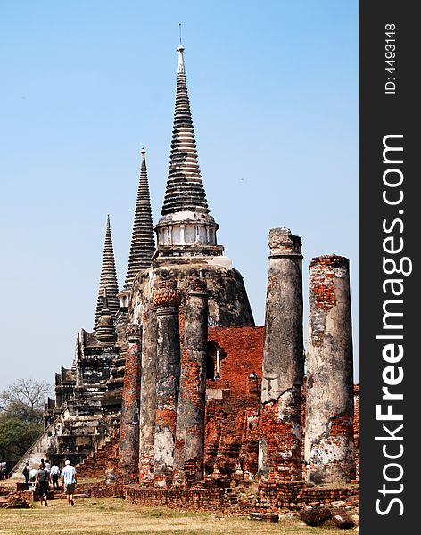 Wat Phra Si Sanphet - Ayutthaya è‰¾å°¤å¡”é›…