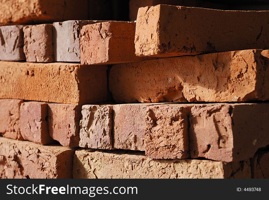 Building a house made of bricks