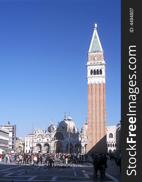 A view of Piazza San Marco - Venice  - Italy