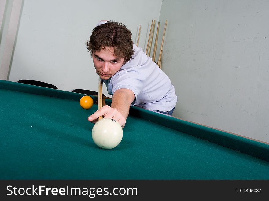 The Guy Plays Billiards