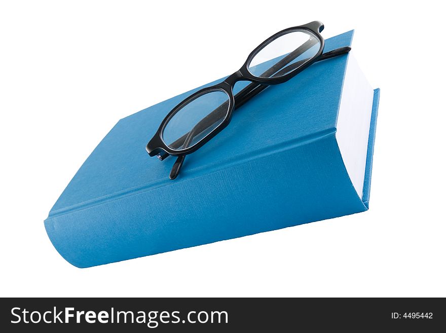 Blue Book And Black Glasses1