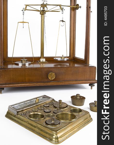 Historically, however, well-preserved old pharmacist scales. Historically, however, well-preserved old pharmacist scales