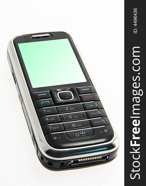 Perfectly isolated mobile phone on white background. This high resolution image was taken by 10 mp Canon camera with professional lens. Perfectly isolated mobile phone on white background. This high resolution image was taken by 10 mp Canon camera with professional lens.