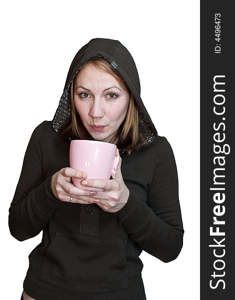 Woman With Mug 3