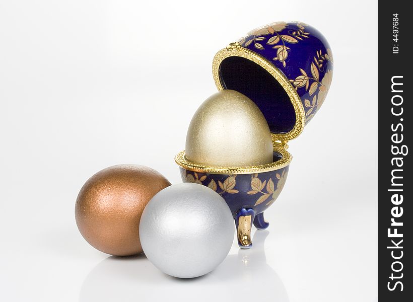 Gold Egg In Eggcup