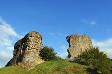 Castle Remains Royalty Free Stock Images Castle Remains Royalty Free Stock Images