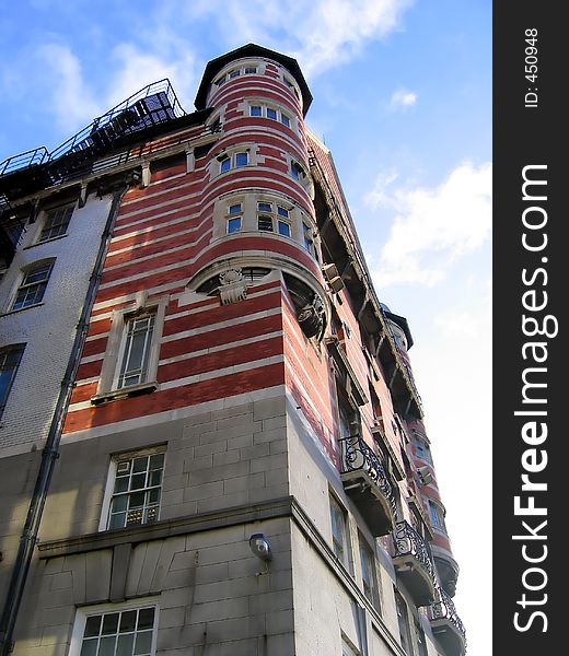 Historic Building on the River Mersey